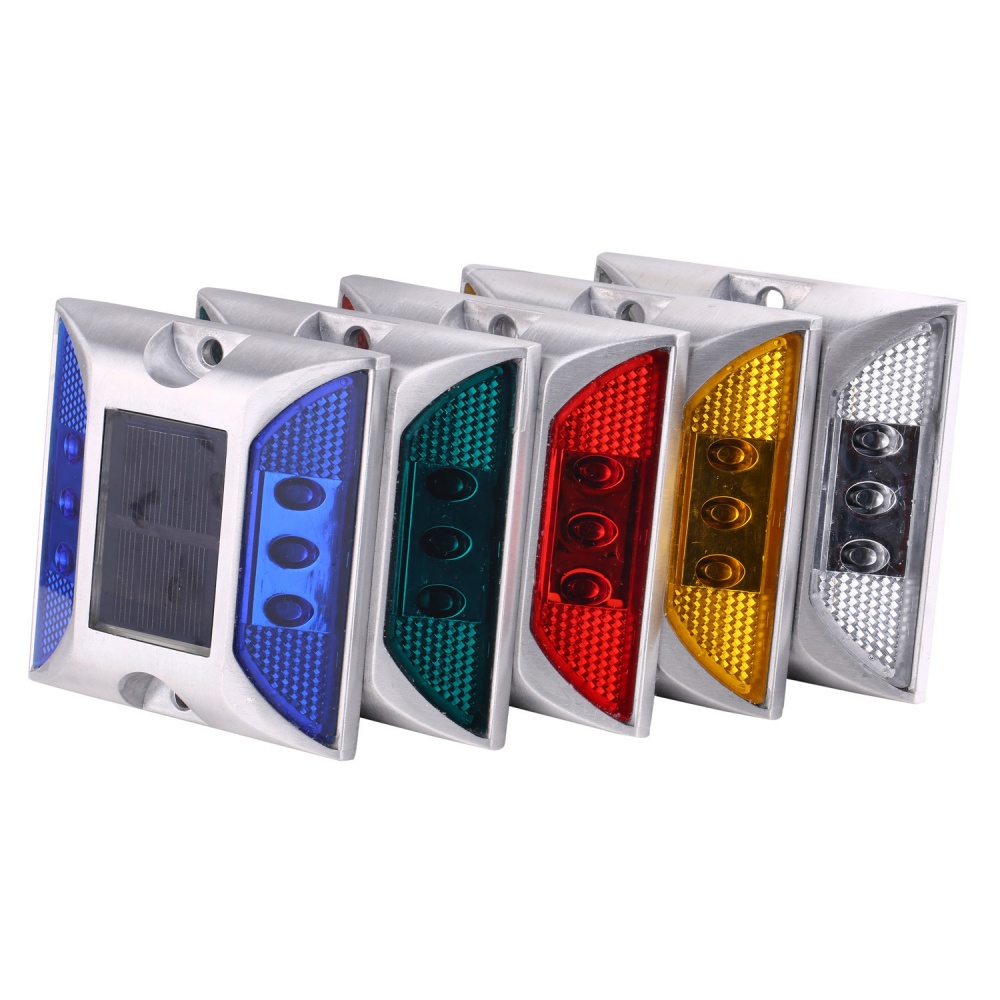 Outdoor Power Post - LED Solar Power Ground Marker Lights