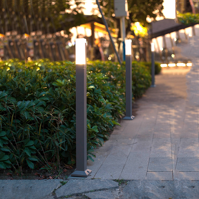 Outdoor Power Post - 5W LED Garden Lawn Lamp Simple