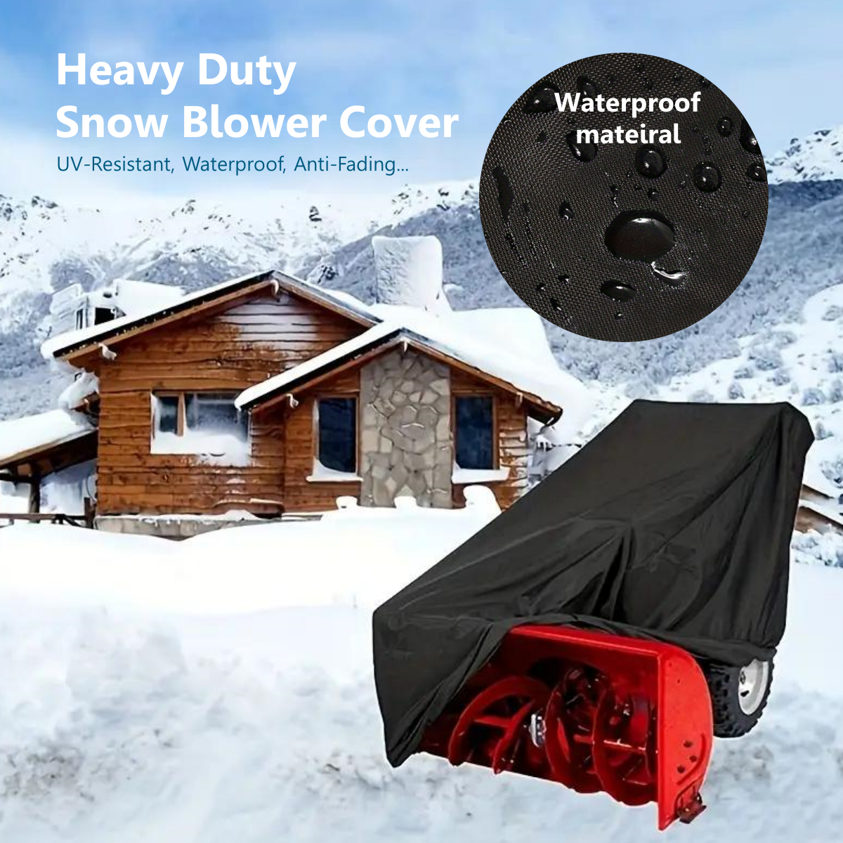 Snow Blower Single - Snow Blower Cover,Snowblower Covers Waterproof Outdoor,Universal