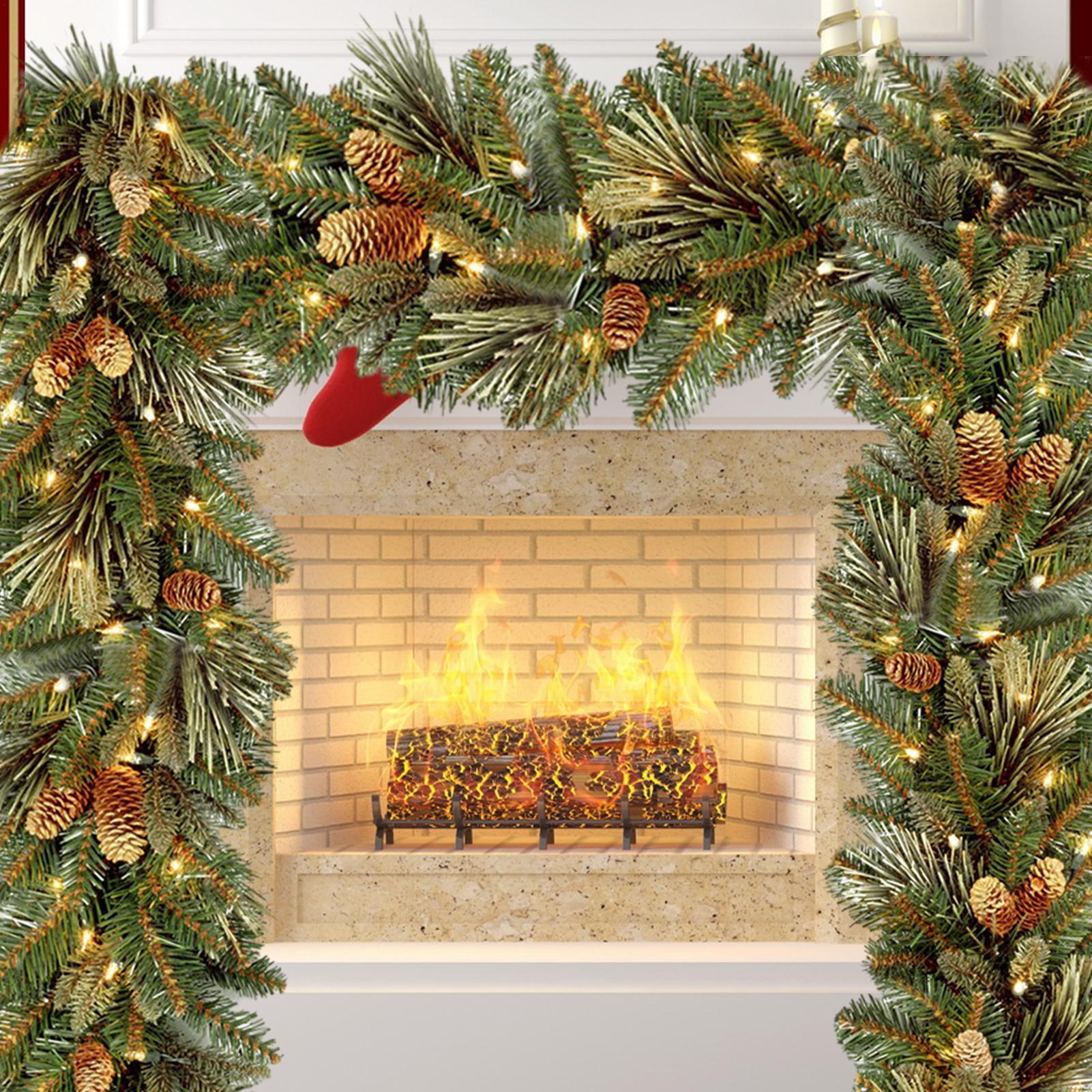 1.8M DIY Christmas Garland Out - Outdoor Power For Christmas Lights reseña y precio