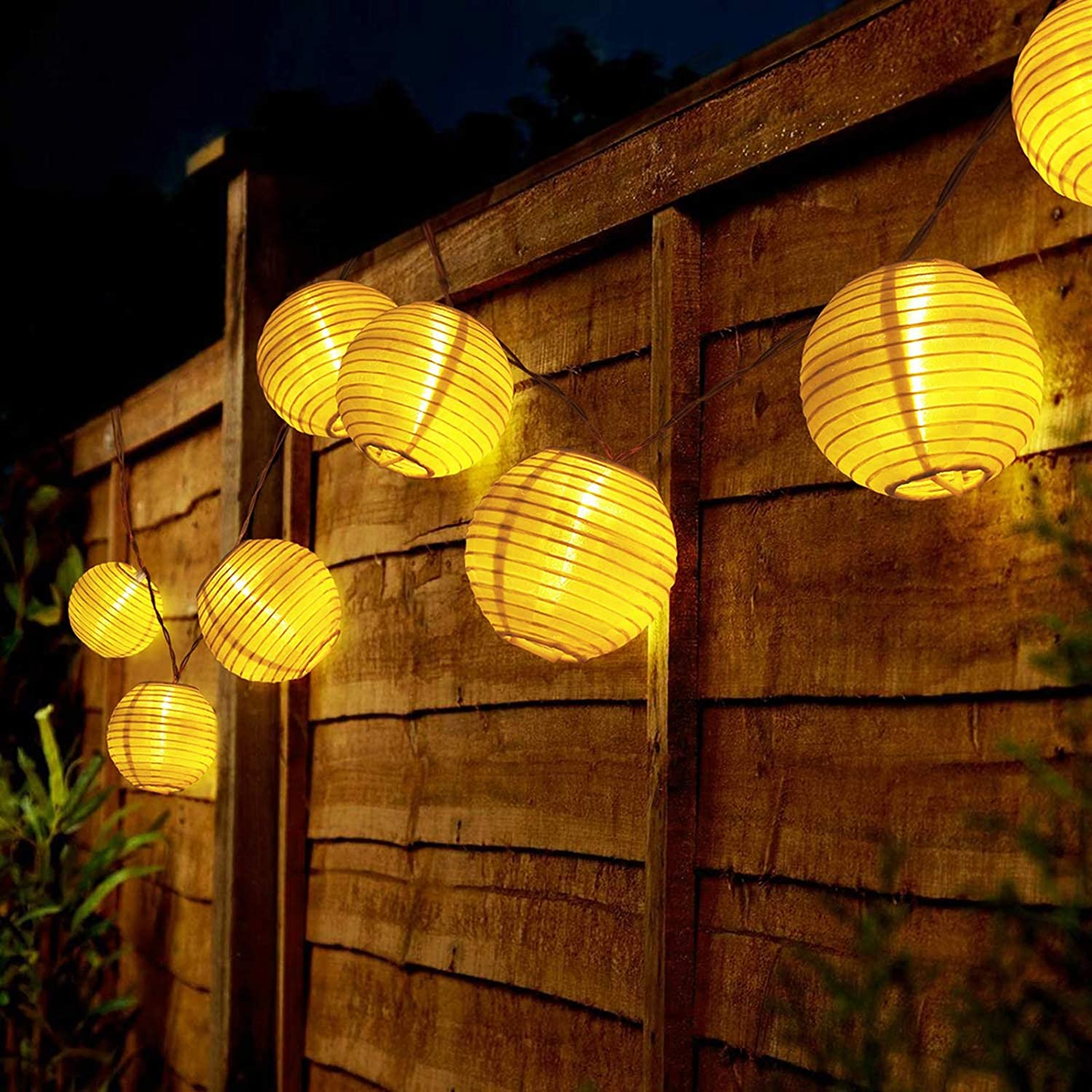 Waterproof Lantern Solar Strin - Outdoor Power For Christmas Lights reseña y precio