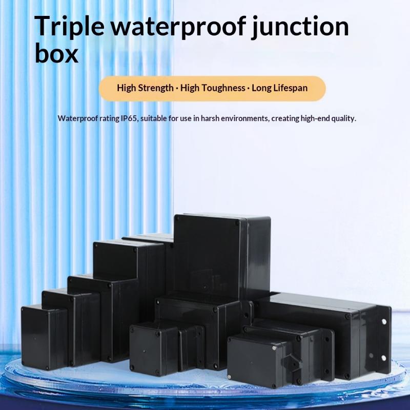 New 1/3Pcs Plastic Electronic  - Outdoor Power Supply Box reseña y precio