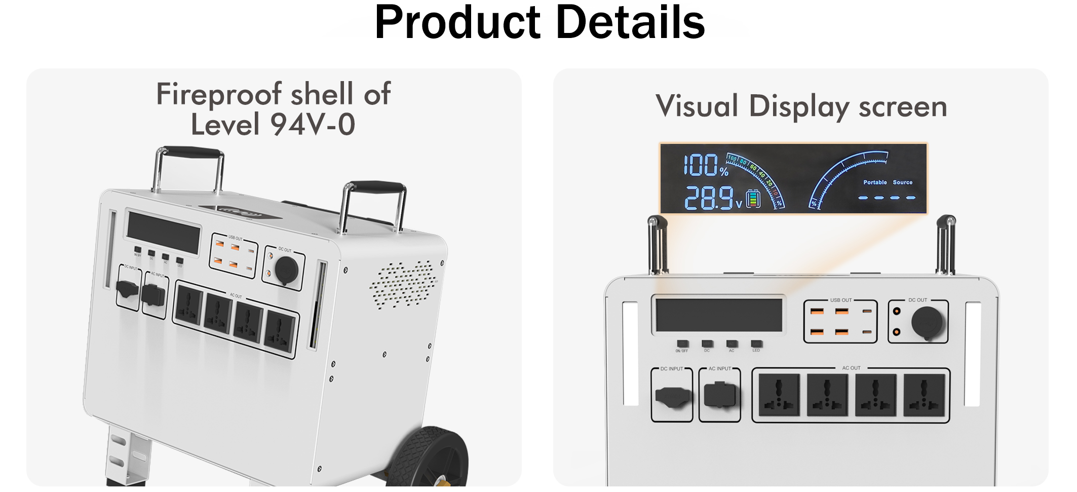 B-2400 Portable UPS Power Supp - Outdoor Uninterruptible Power Supply reseña y precio