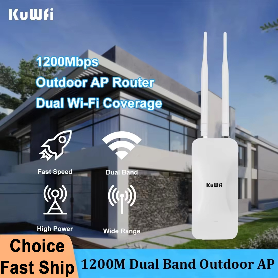 KuWFi High Power AP1200 Outdoo - Outdoor Power Post reseña y precio