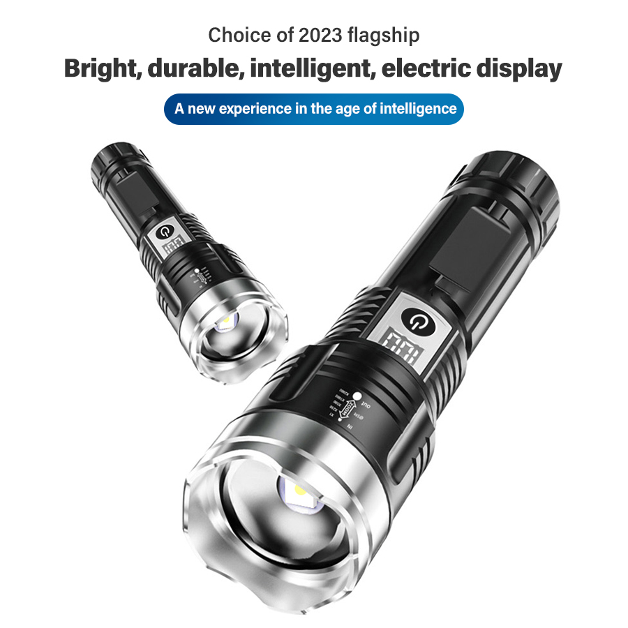 High Power 200000LM LED Flashl - Outdoor Power For Camping reseña y precio