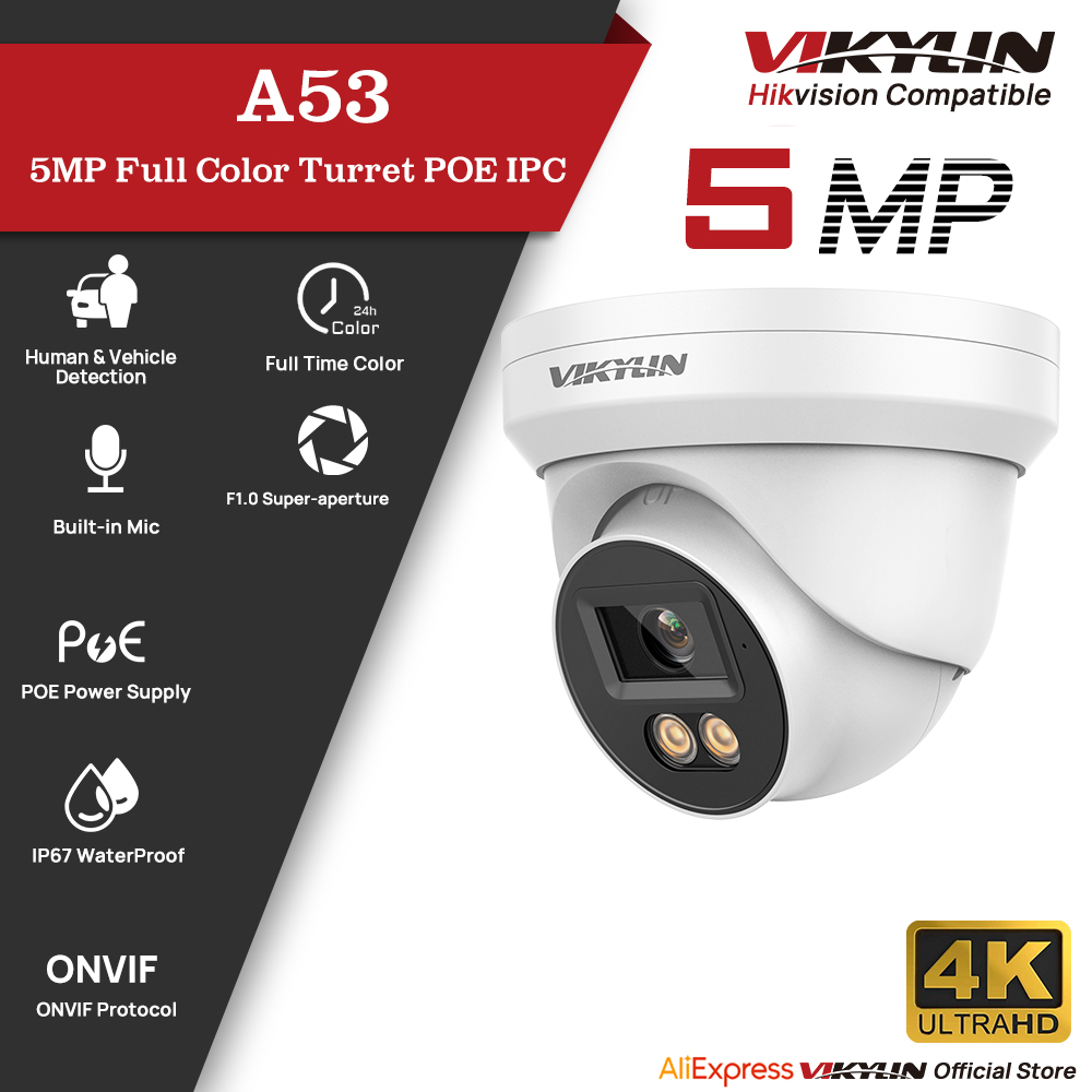 VIKYLIN 5MP Full Color Night V - Outdoor Power G Motion reseña y precio