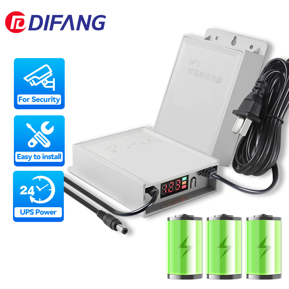 DIFANG 5400mAh UPS Power Suppl - Outdoor Uninterruptible Power Supply reseña y precio