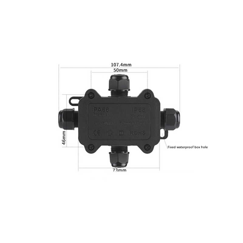IP68 Outdoor Waterproof Juncti - Outdoor Power Supply Box reseña y precio