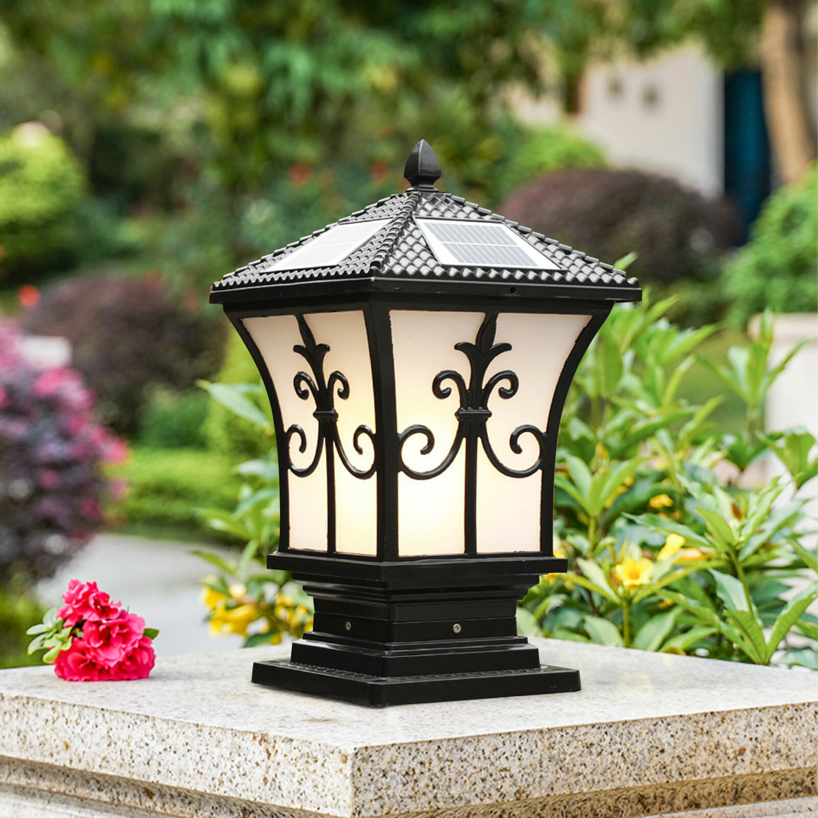 11w LED Pillar Lamp Garden Lan - Outdoor Power G Motion reseña y precio