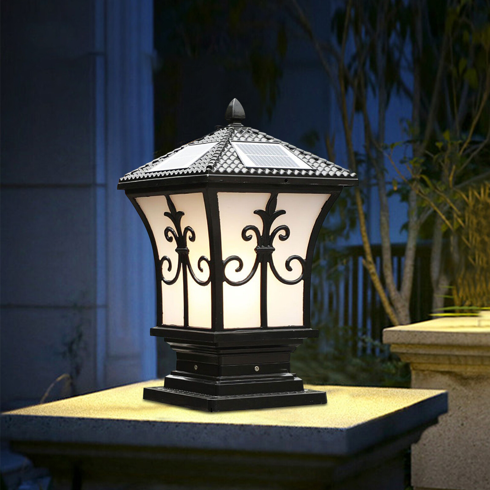 11w LED Pillar Lamp Garden Lan - Outdoor Power G Motion reseña y precio