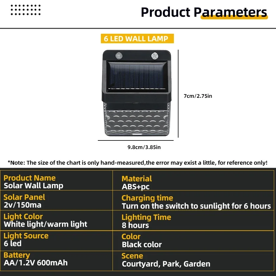 LED Solar Light PIR Motion Sen - Outdoor Power For Lights reseña y precio