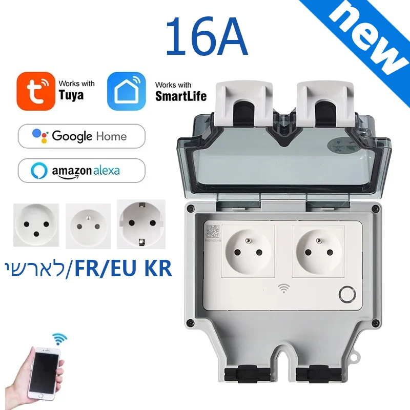Tuya Power Socket IP66 Outdoor - Outdoor Power With Timer reseña y precio