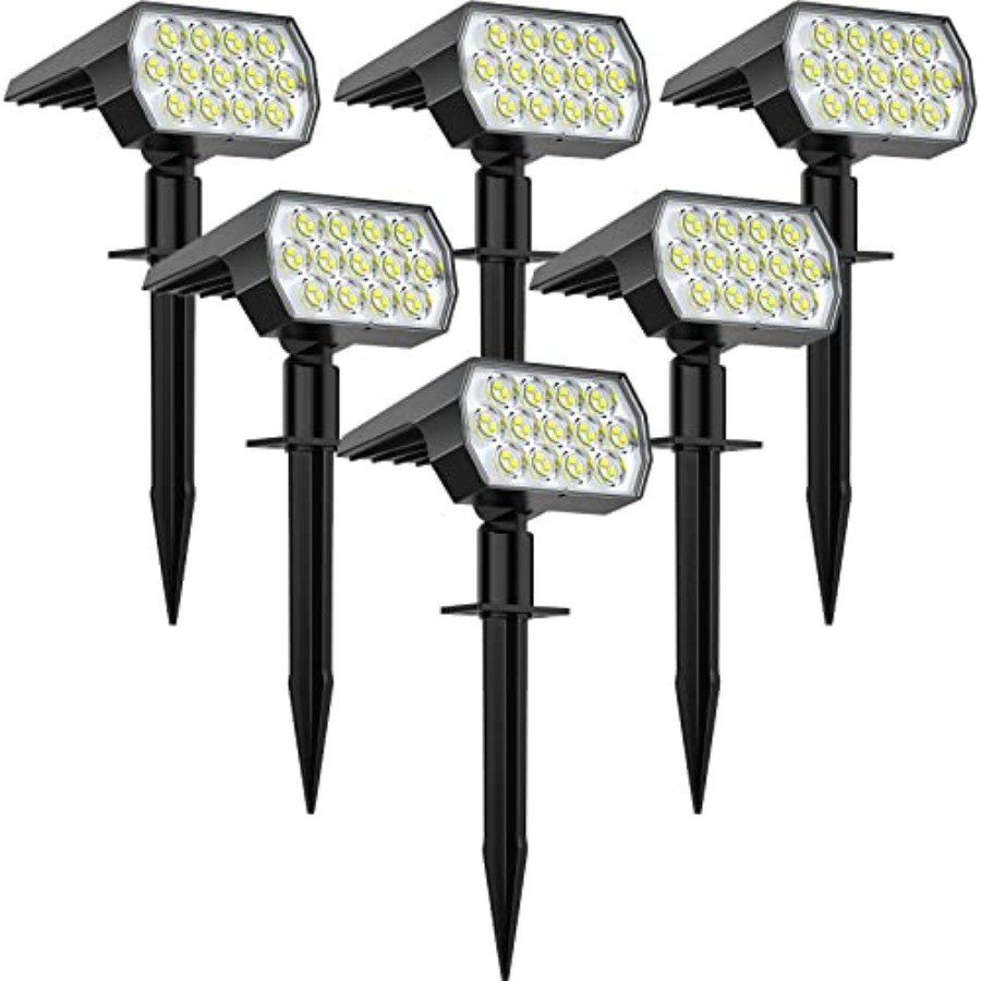 Solar Spot Lights Outdoor, [/5 - Outdoor Power For Christmas Lights reseña y precio