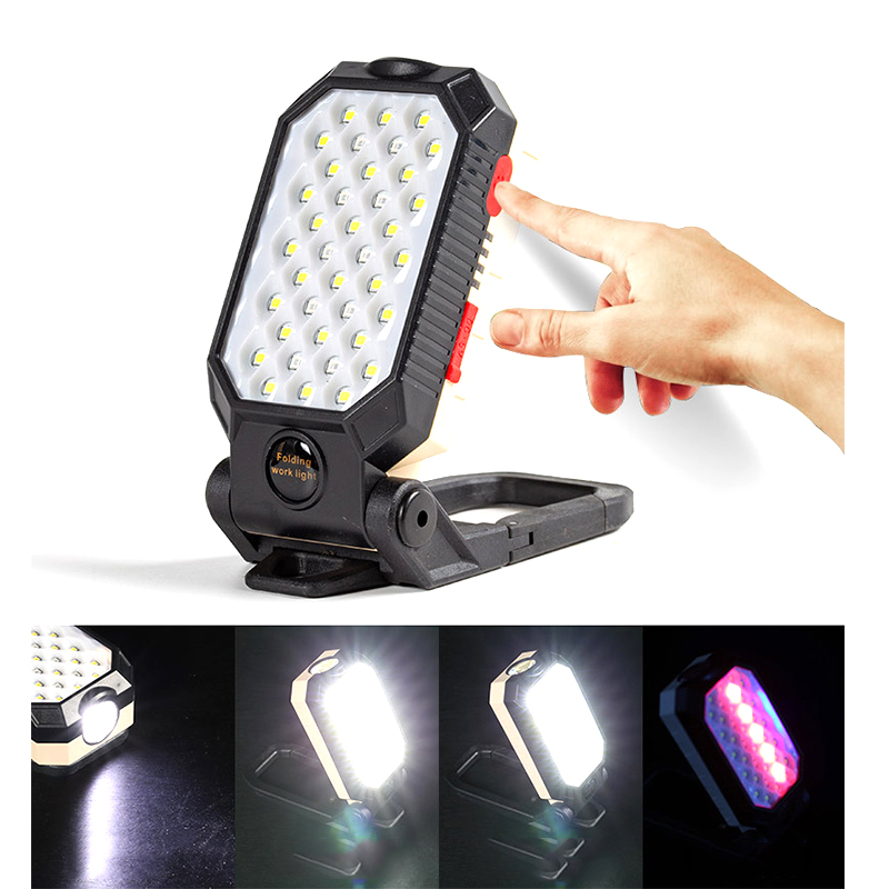 USB Rechargeable COB Work Ligh - Outdoor Power For Camping reseña y precio