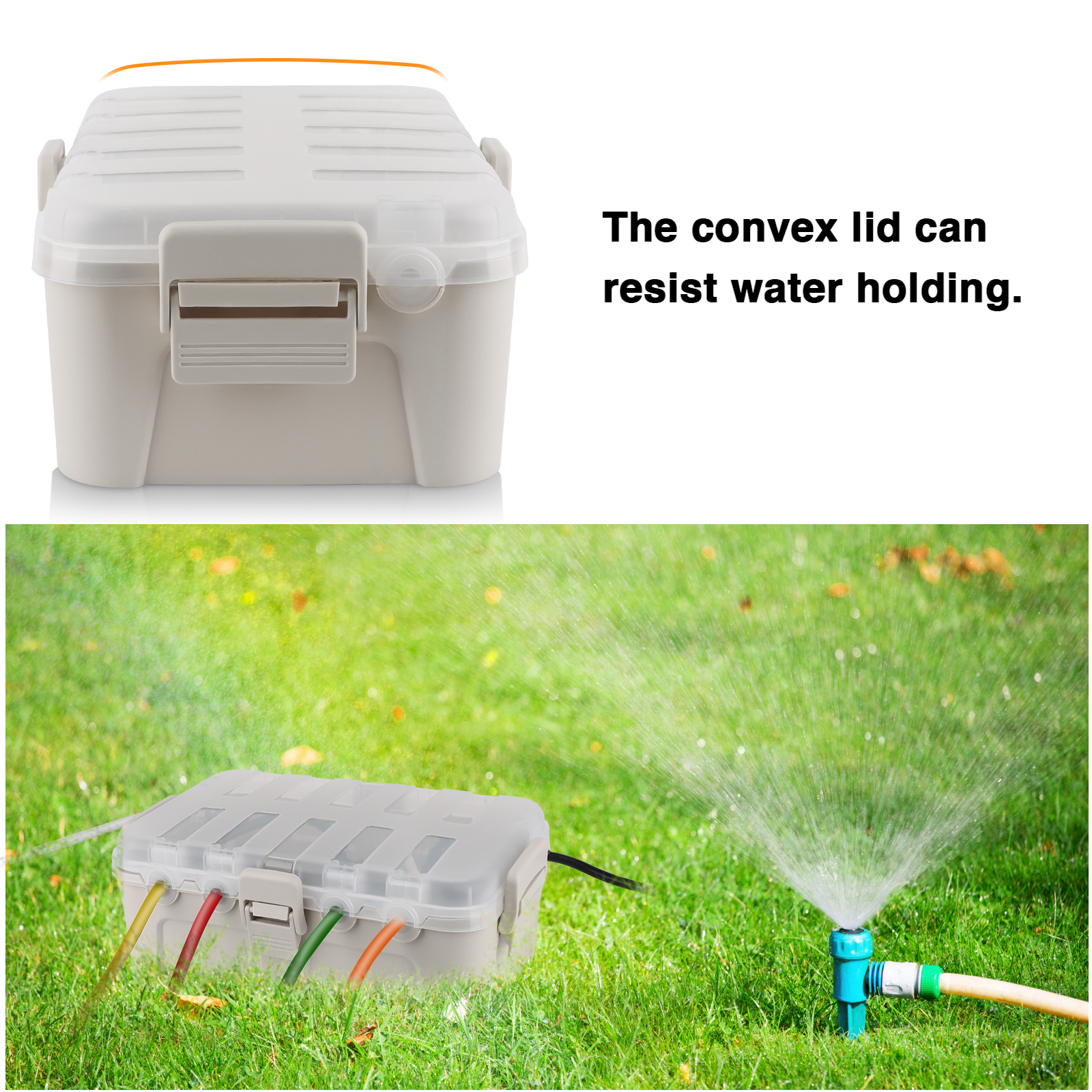 Weatherproof Extension Cord Co - Outdoor Power With Timer reseña y precio