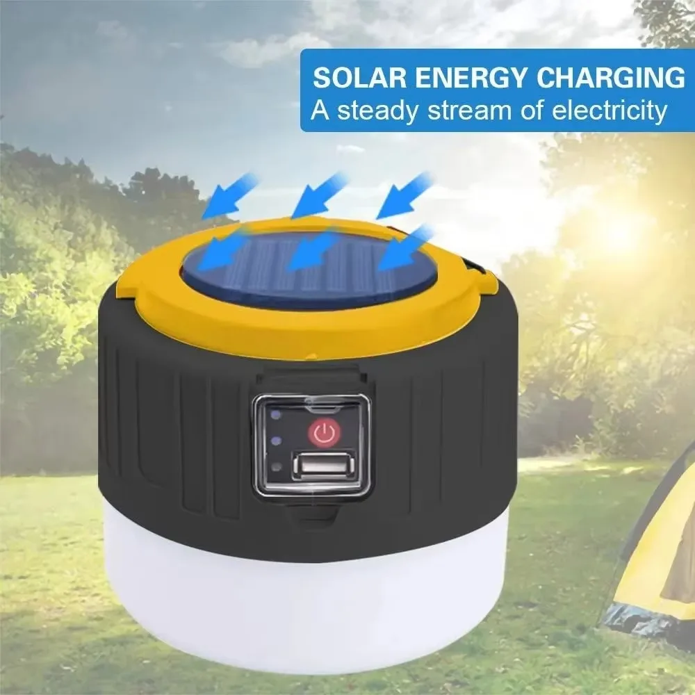 Solar Camping Lantern Recharge - Outdoor Power For Camping reseña y precio