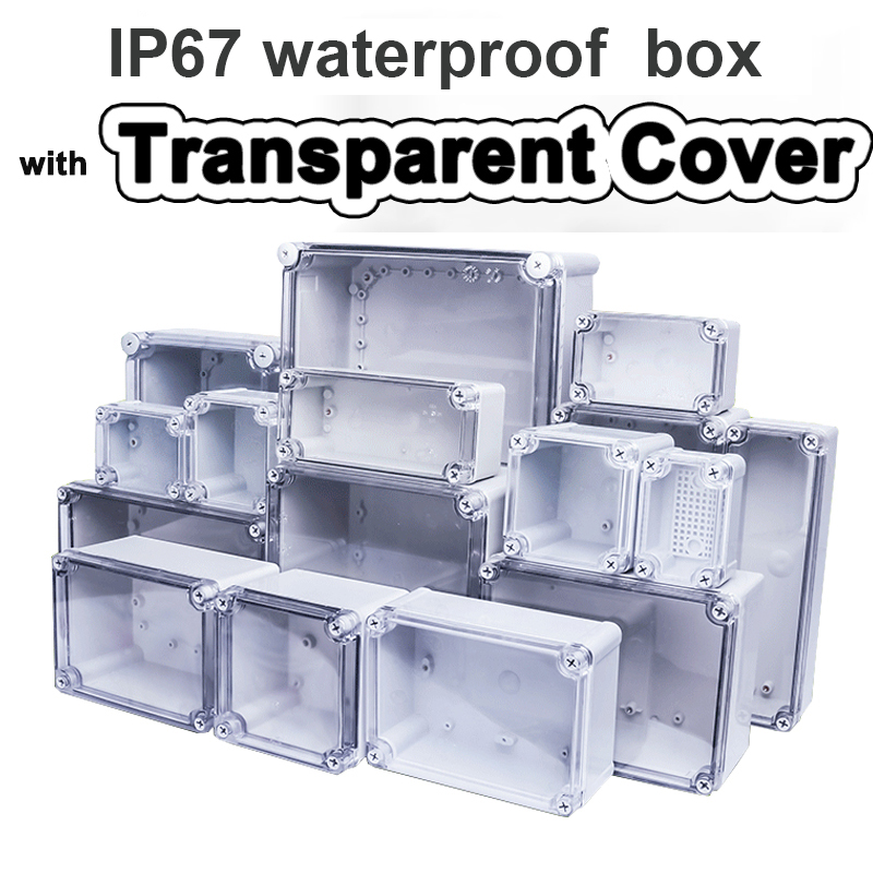 F-type transparent waterproof  - Outdoor Power Supply Box reseña y precio