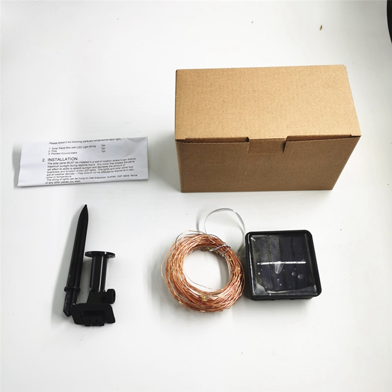 ONCE Solar Powered Lights 200  - Outdoor Power For Christmas Lights reseña y precio