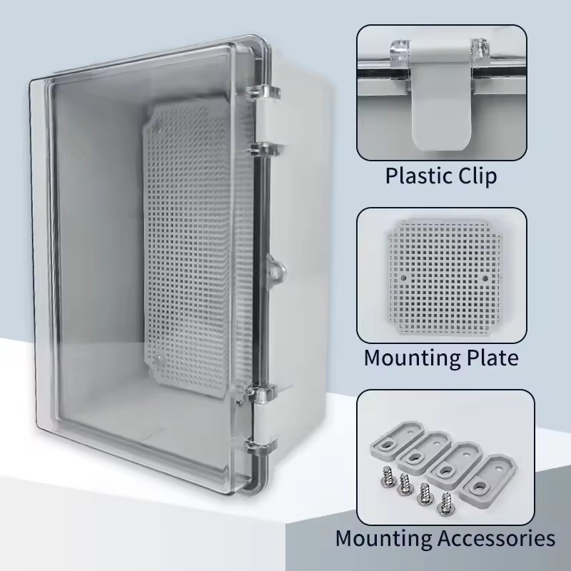 IP66 Electrical Plastic Enclos - Outdoor Power Supply Box reseña y precio