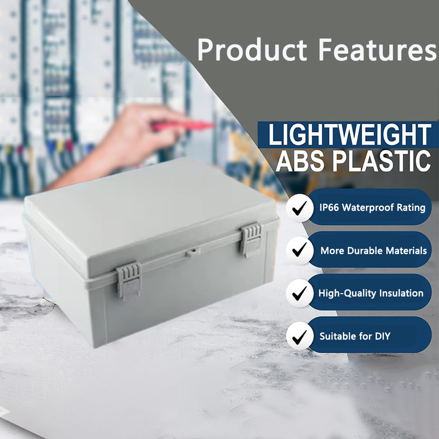 IP66 Electrical Plastic Enclos - Outdoor Power Supply Box reseña y precio