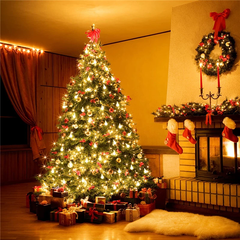 10M USB/Battery Power Ball LED - Outdoor Power For Christmas Lights reseña y precio