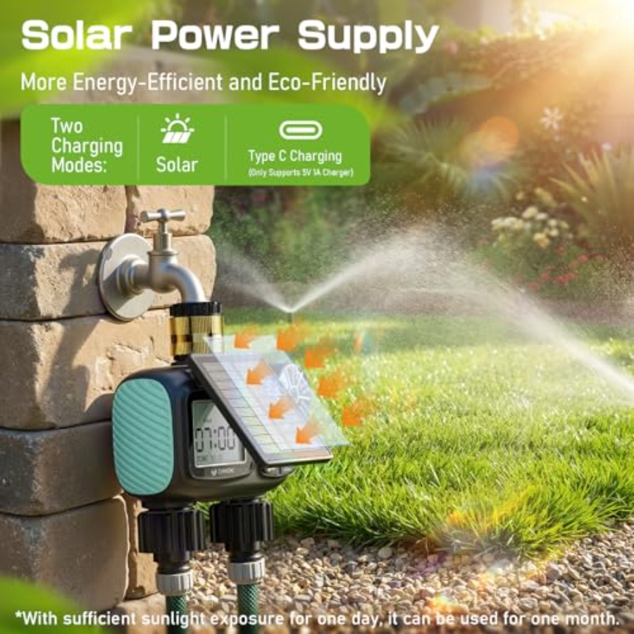 Garden hose timer for outdoor  - Outdoor Power With Timer reseña y precio