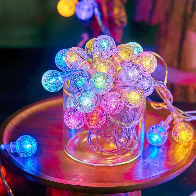 Battery-Powered Bubble Ball LE - Outdoor Power For Christmas Lights reseña y precio