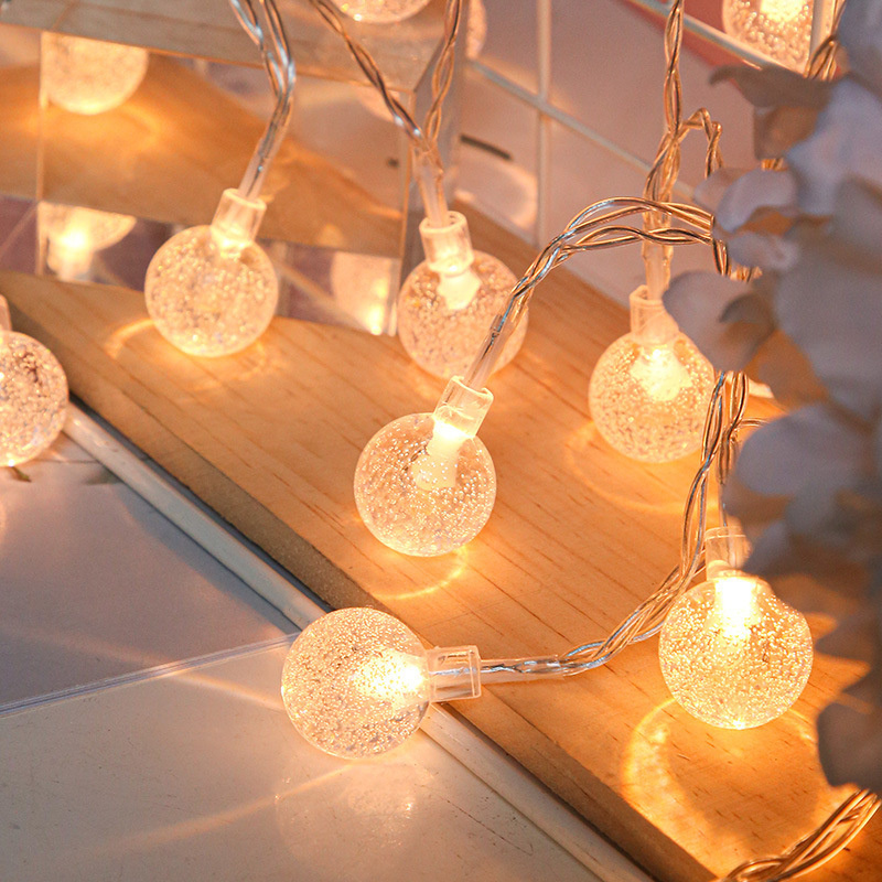 Battery-Powered Bubble Ball LE - Outdoor Power For Christmas Lights reseña y precio