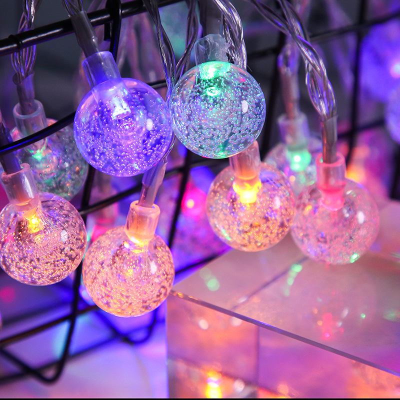 Battery-Powered Bubble Ball LE - Outdoor Power For Christmas Lights reseña y precio