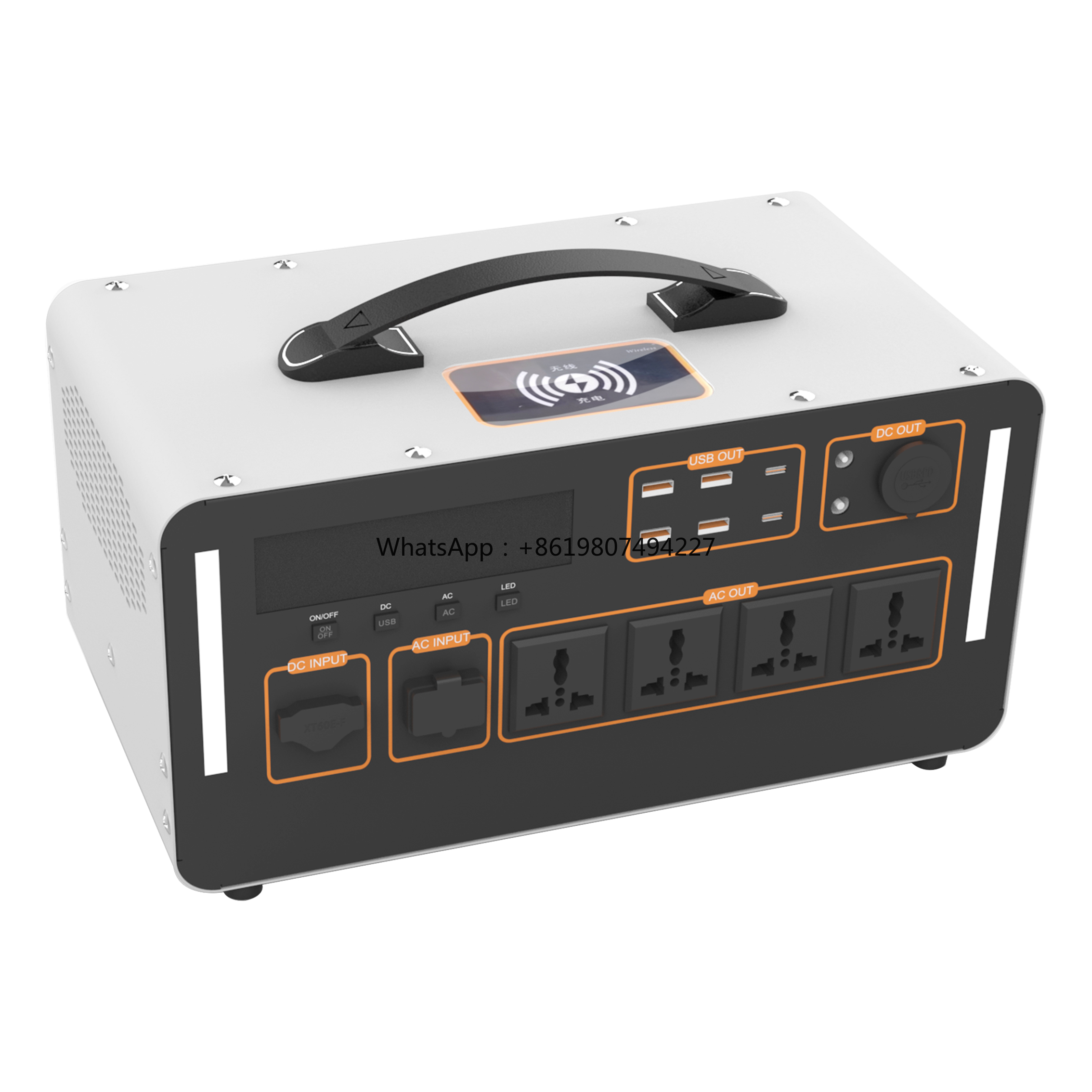 1500W Solar Portable Power Sta - Outdoor Uninterruptible Power Supply reseña y precio