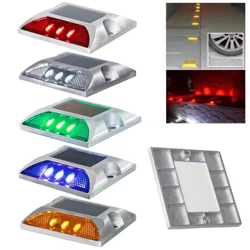 LED Solar Power Ground Marker  - Outdoor Power Post reseña y precio