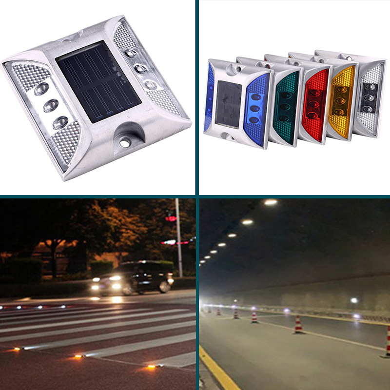LED Solar Power Ground Marker  - Outdoor Power Post reseña y precio