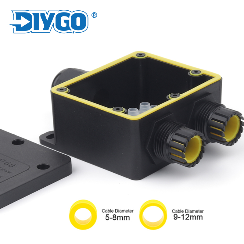 IP68 Outdoor Waterproof Juncti - Outdoor Power Supply Box reseña y precio