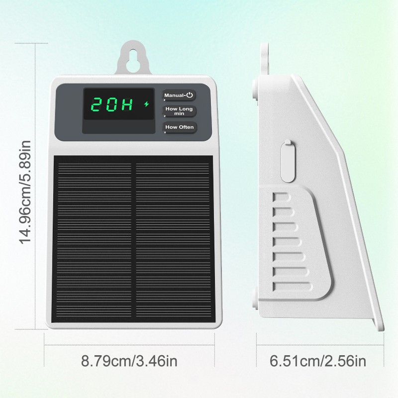 A03F-Solar Powered Automatic D - Outdoor Power With Timer reseña y precio