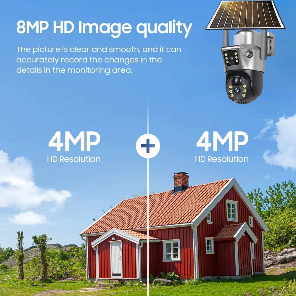 4K Solar-Powered Surveillance  - Outdoor Power G Motion reseña y precio