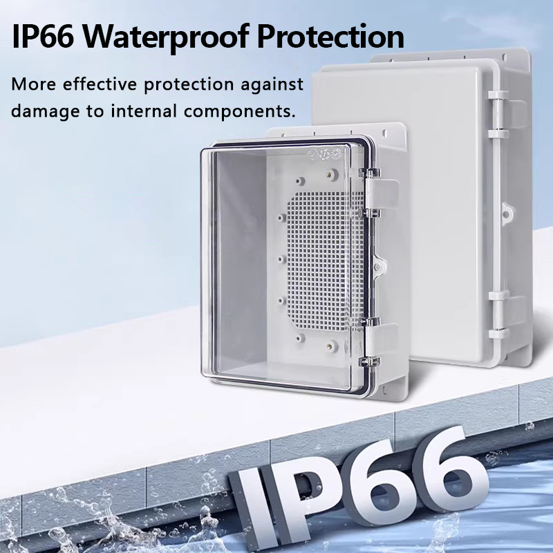 IP66 Waterproof Grey/Transpare - Outdoor Power Supply Box reseña y precio