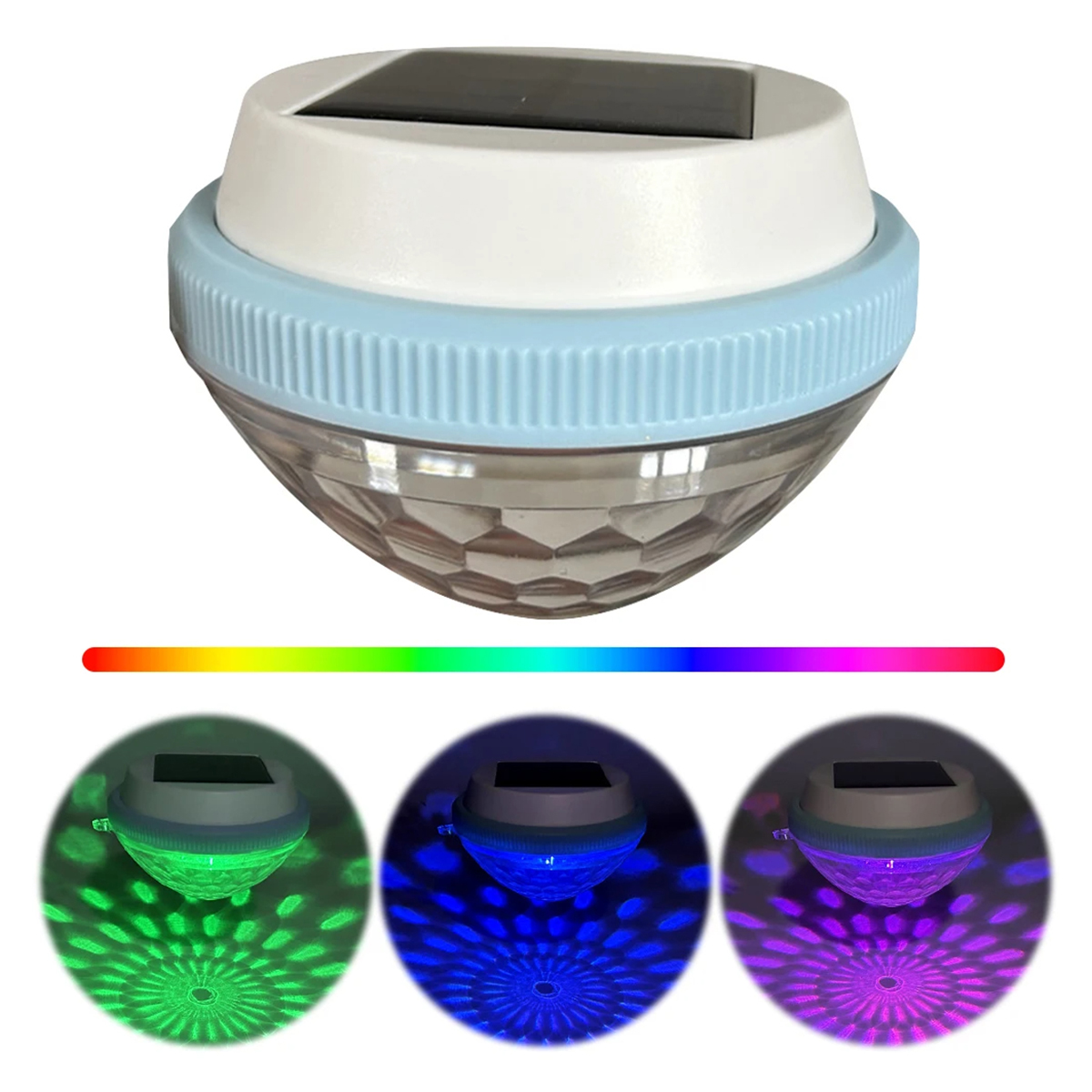 Solar Floating Pool Light Rech - Outdoor Power For Christmas Lights reseña y precio