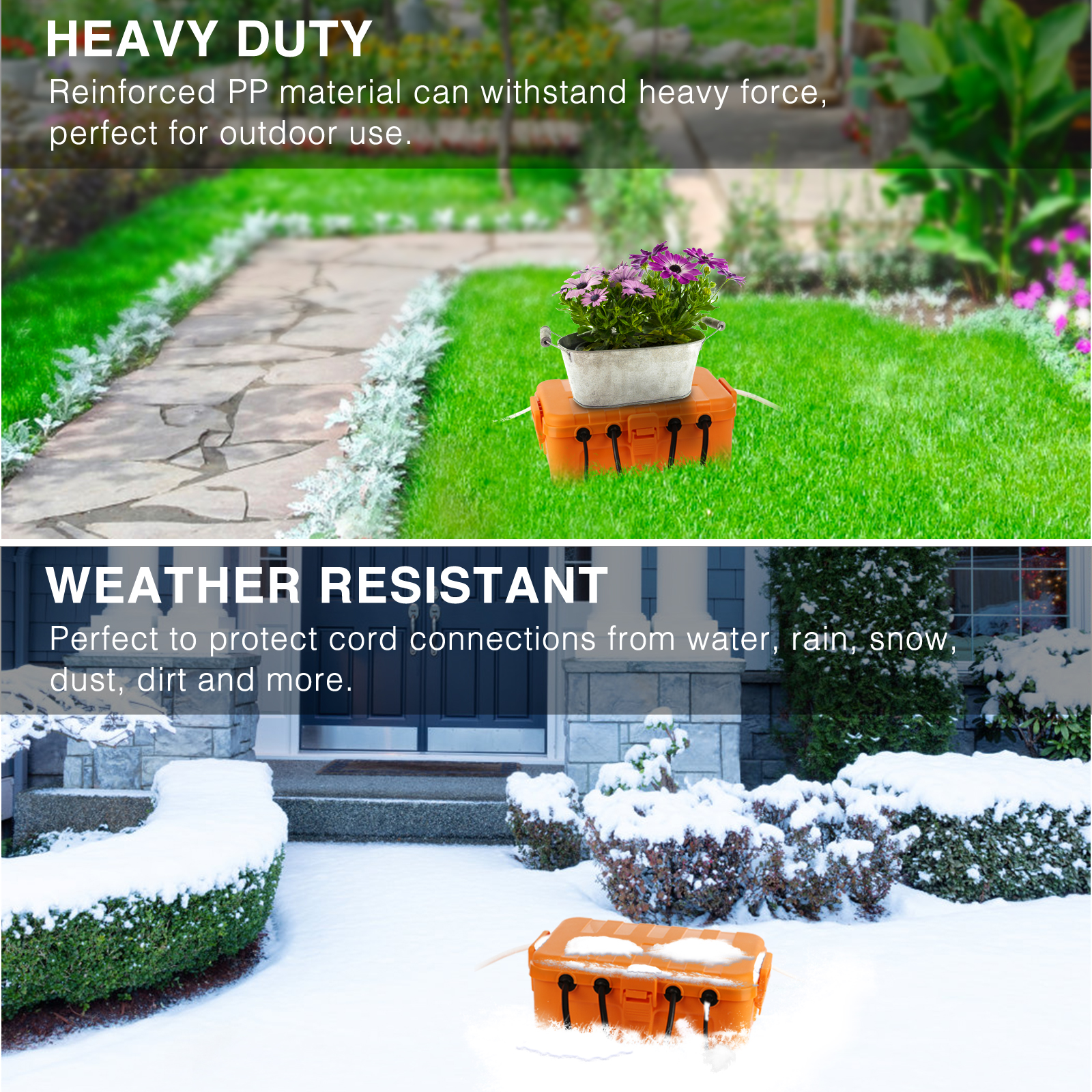 Waterproof Holiday Decoration  - Outdoor Power With Timer reseña y precio