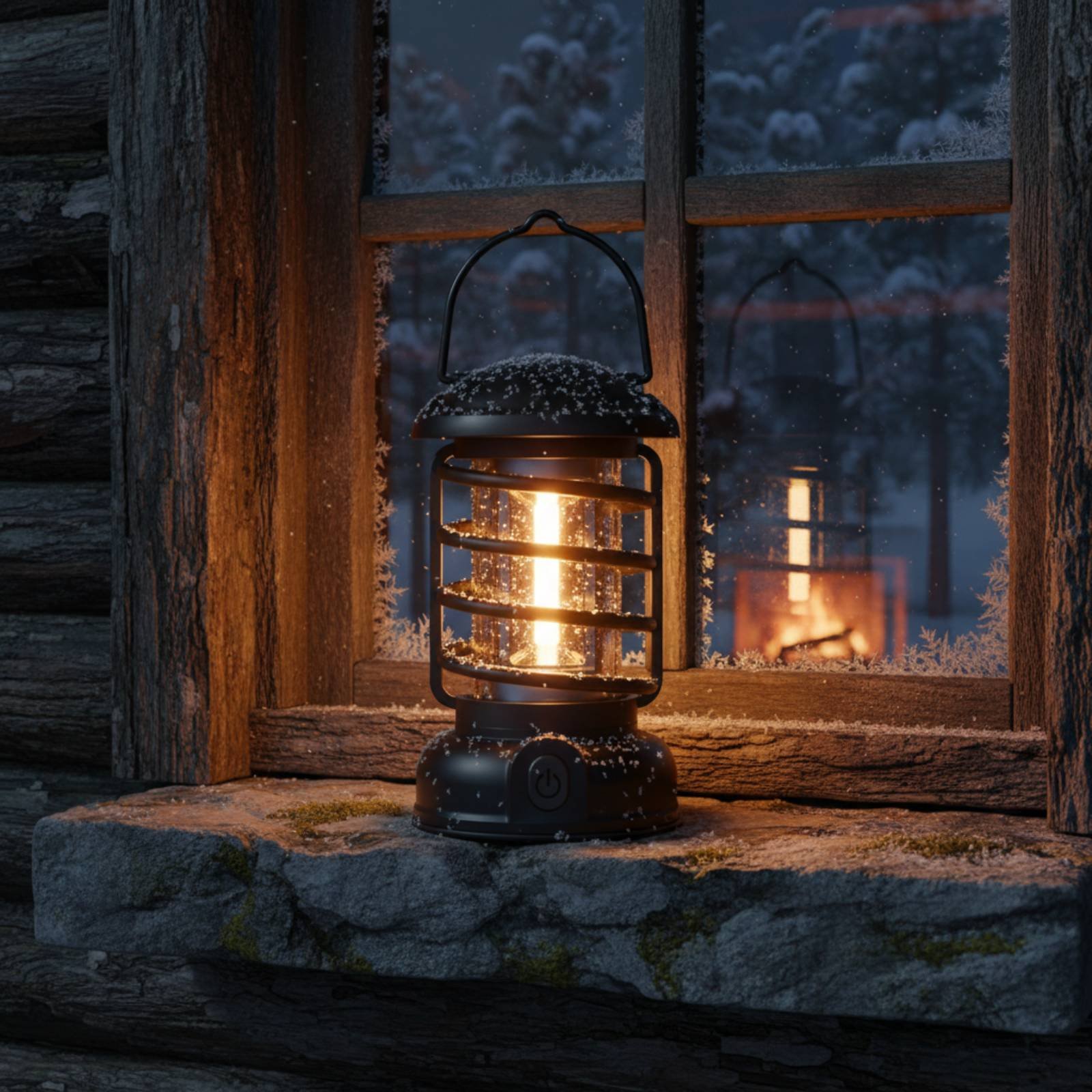 Retro Camping Lantern Two-Way  - Outdoor Power For Camping reseña y precio