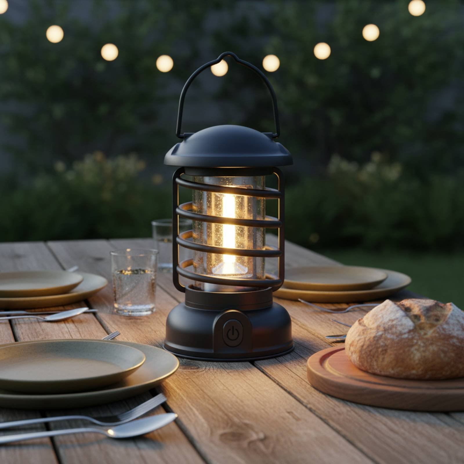 Retro Camping Lantern Two-Way  - Outdoor Power For Camping reseña y precio