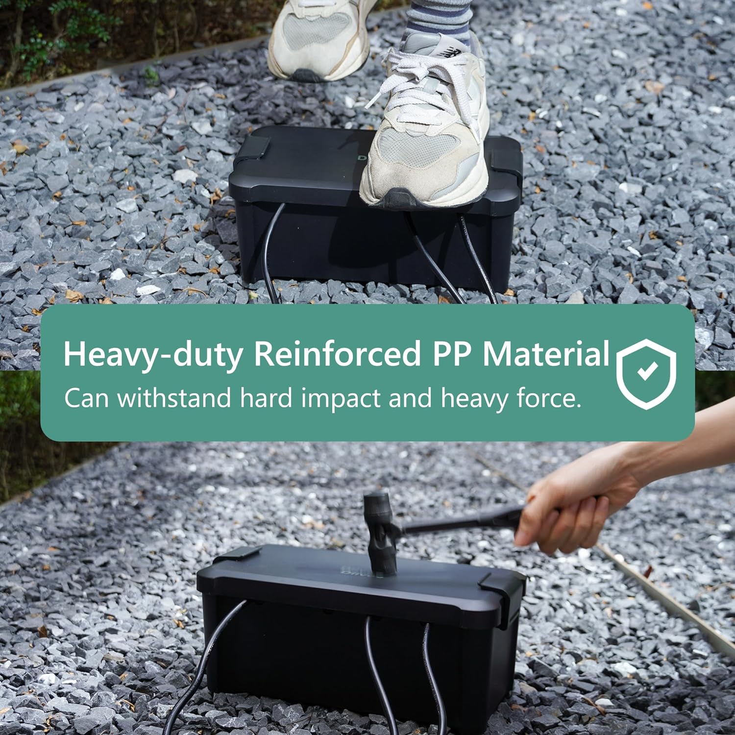 Diivoo Outdoor Waterproof Elec - Outdoor Power Supply Box reseña y precio