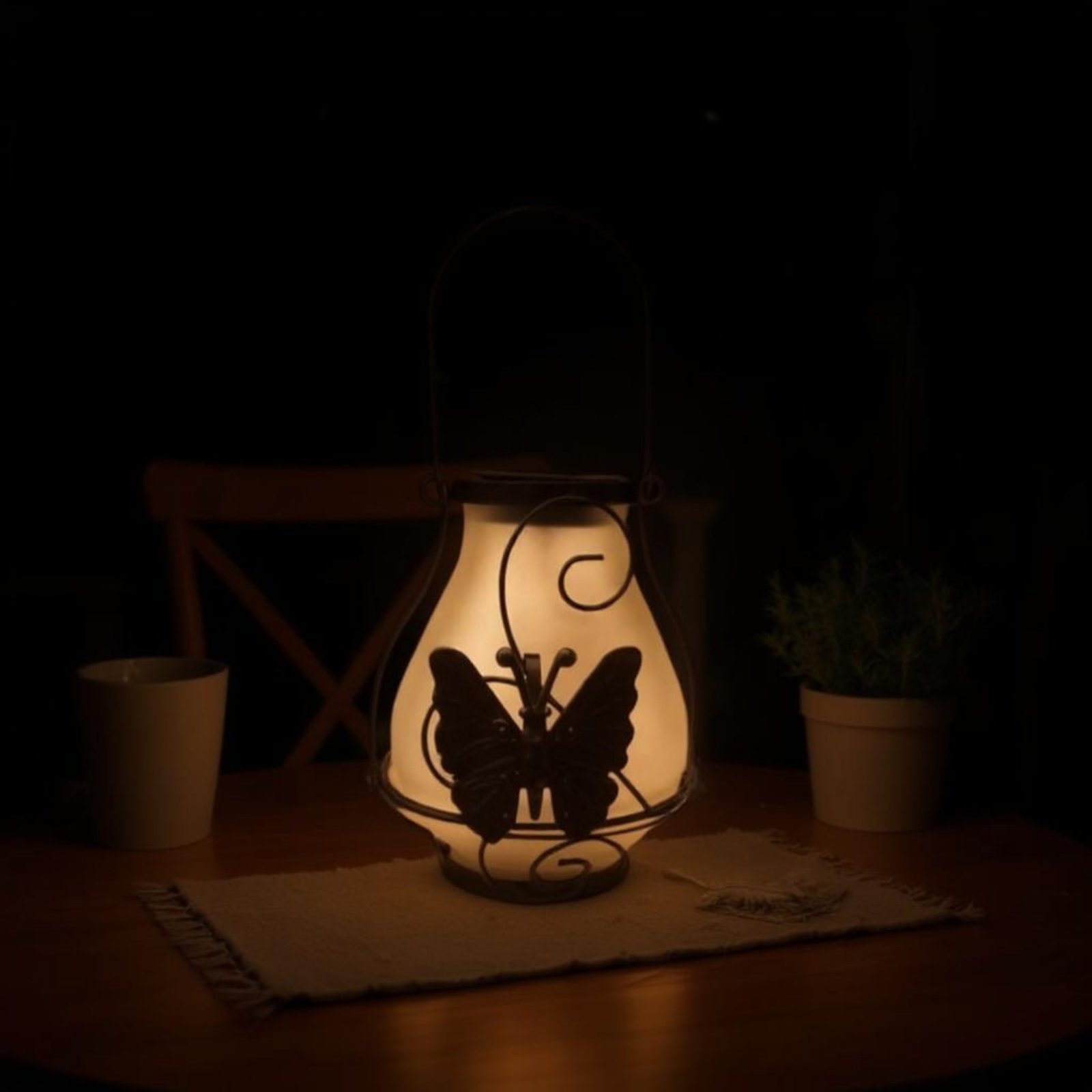 Solar Butterfly Lantern Waterp - Outdoor Power For Lights reseña y precio