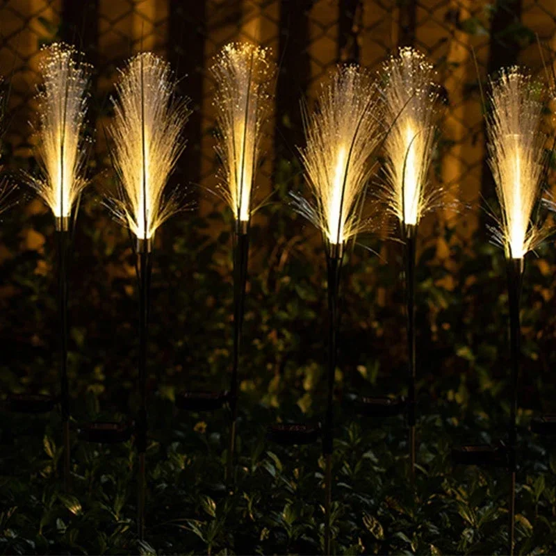 LED Solar Garden Reed Lamp Out - Outdoor Power For Christmas Lights reseña y precio