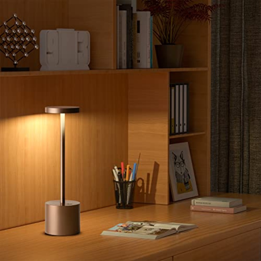Cordless Table Lamp Rechargeab - Outdoor Power For Lights reseña y precio