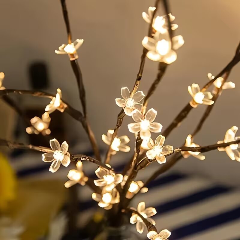 1/2PC 20LED Cherry Blossom Tre - Outdoor Power For Lights reseña y precio