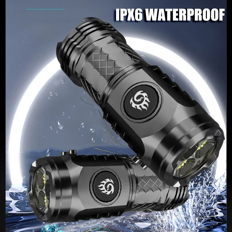 High Strong Power LED Flashlig - Outdoor Power For Camping reseña y precio