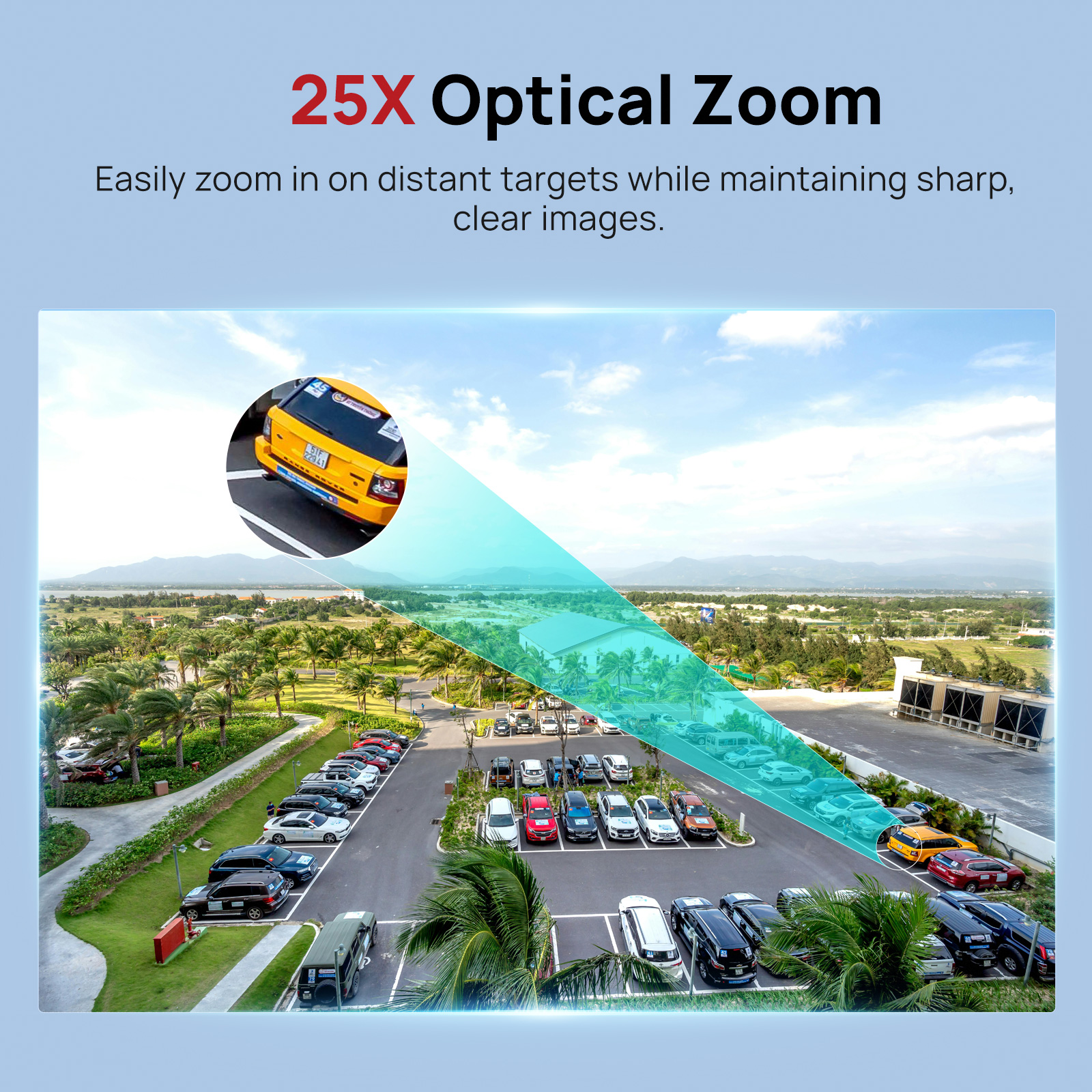 Vikylin 5MP PTZ 25X Optical Zo - Outdoor Power G Motion reseña y precio