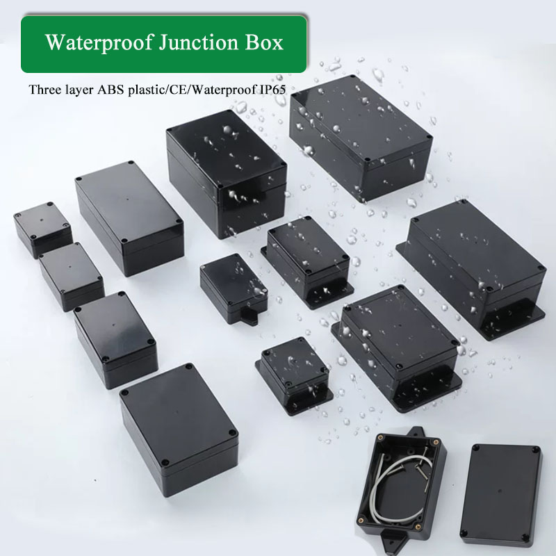 ABS Plastic Black Triple Water - Outdoor Power Supply Box reseña y precio