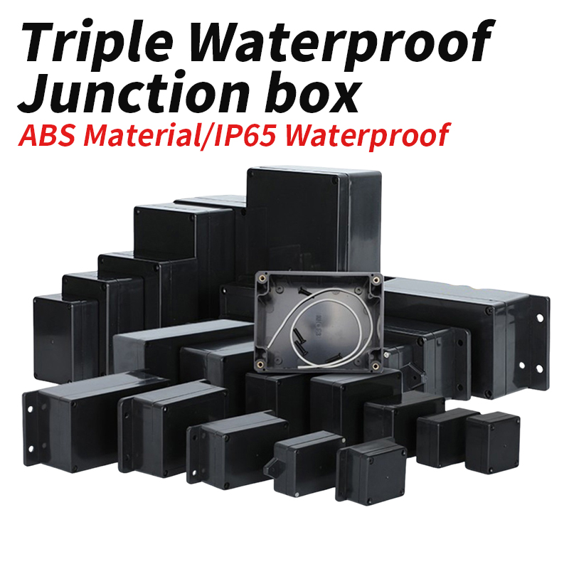 ABS Plastic Black Triple Water - Outdoor Power Supply Box reseña y precio