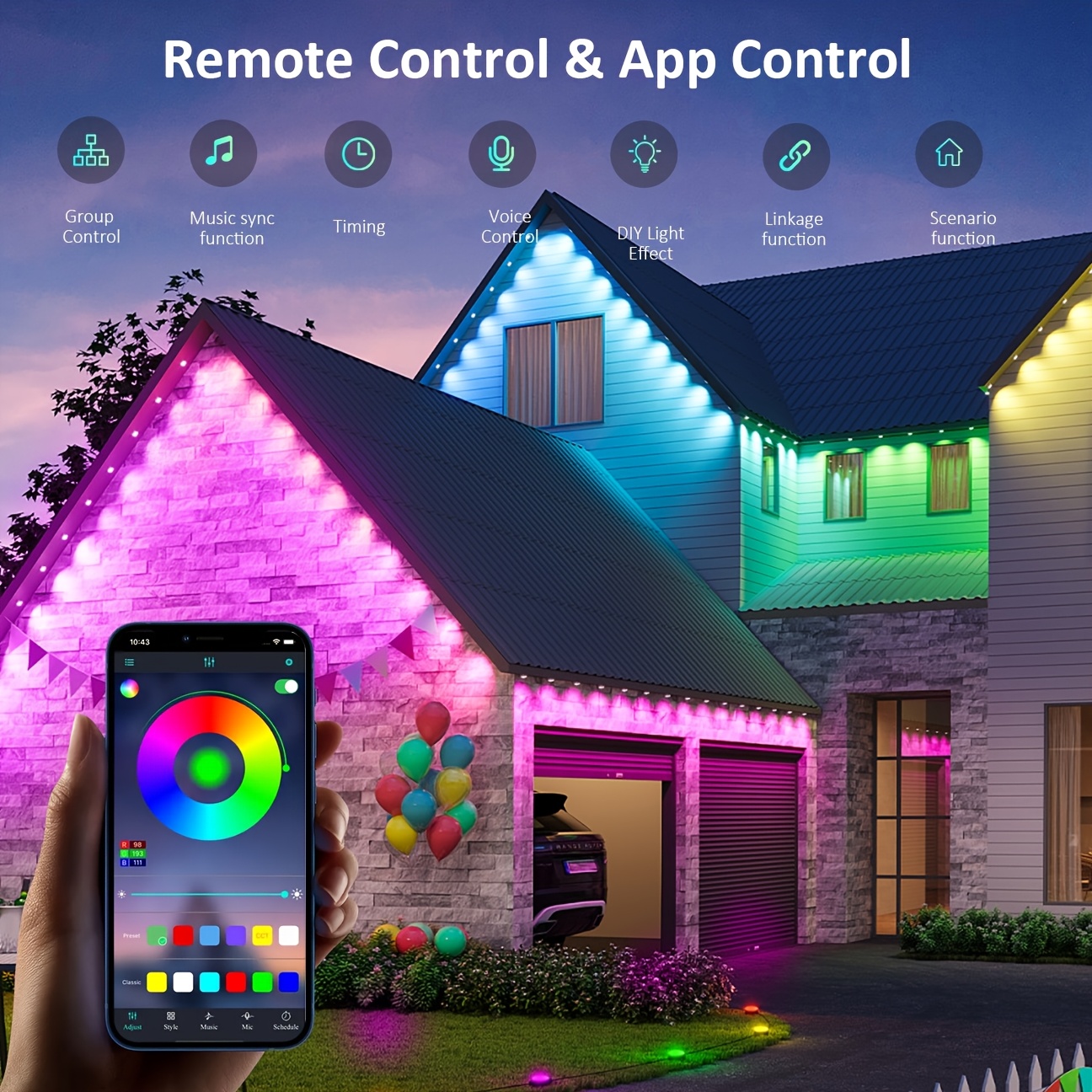 15ft/50ft/100ft 200ft/300ft/50 - Outdoor Power For Christmas Lights reseña y precio